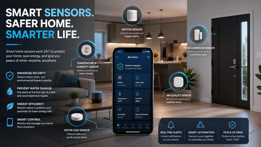 How Smart Home Sensors Can Make Your Home Safer and Smarter