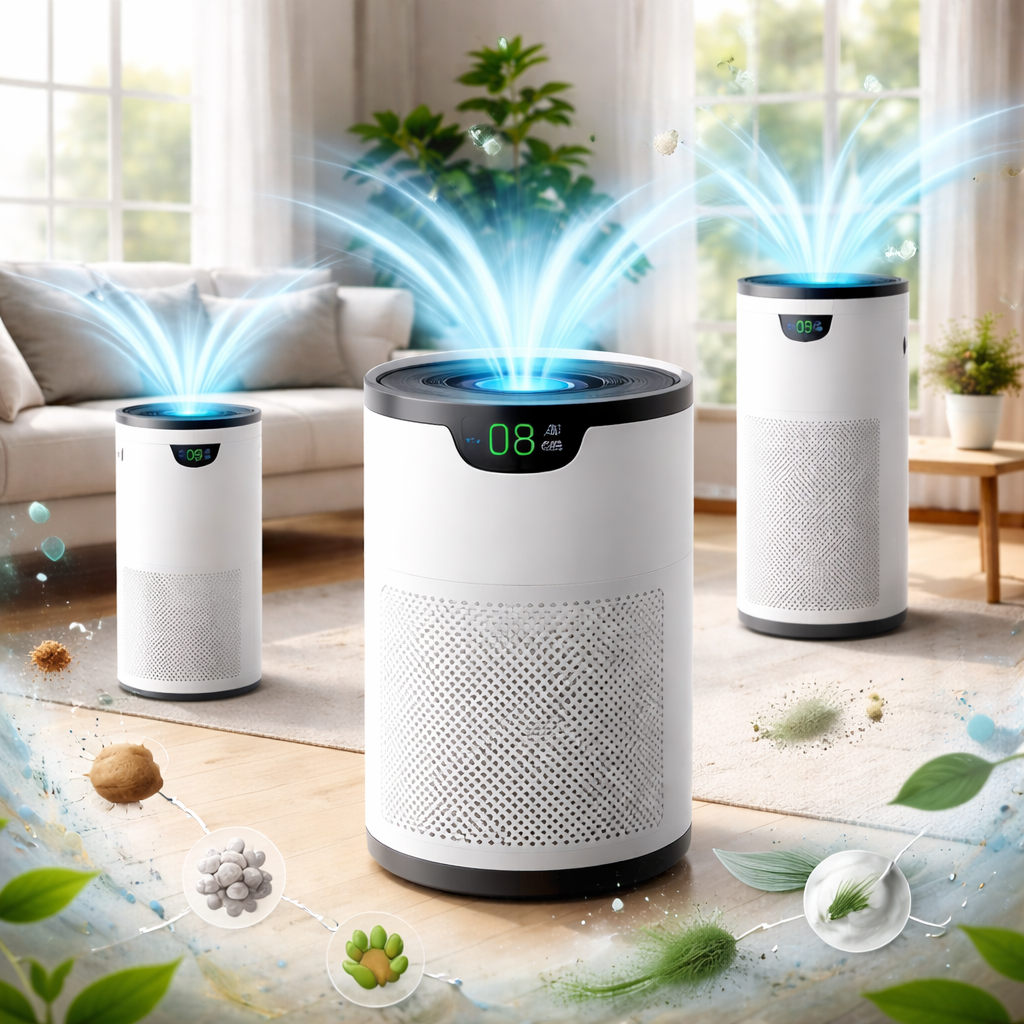 HEPA air purifiers for cleaner indoor air, allergy relief, pet-friendly homes, and healthier everyday living