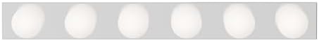 Kichler 6-Light Bathroom Vanity Light, Chrome