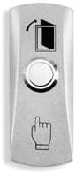 Waterproof Metal Keypad Reader TCP/IP 2 Doors Access Control Kit Outdoor Install Magnetic Lock Metal Exit Button 110V Power Box RFID Cards/Key Fob(Phone APP remotely Open Door)