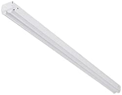 Lithonia Lighting 2 Light LED Strip Light, 2 Foot LED Ceiling Lighting Fixture, 2500 Lumens, 4000K, 80CRI, 20W, Kitchen and Garage Use (MNSL L24 2LL MVOLT 40K 80CRI M6)