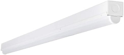 LEDVANCE Sylvania 4ft LED Strip Light, 20W Equivalent, CCT 3 Color Select, 3000K/4000K/5000K, Linear Ceiling Luminaire (61453), 48", 1 Pack