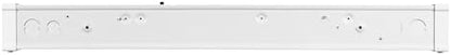 Sylvania 2ft LED Strip Light Double Barrel, 3 CCT (3000/4000/5000K) Select, 20W, 2200 LMS, Dimmable LED Shop Lights for Garages, White - 1 Pack (66737)