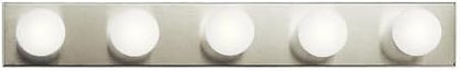 Kichler 5-Light Vanity Light, Brushed Nickel