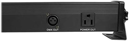 Rockville ROCKSTRIP 252 LED 50W RGB Color Strip Light Bar, 3/4/5/7-Channel DMX, High-Speed Color Changing, Master/Slave Link, Remote, for DJs and Stage
