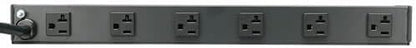 Tripp Lite 12-Outlet Rackmount PDU Power Strip, Network-Grade Front & Rear Facing Outlets, 20A, 120V, 15ft Cord with 5-20P Plug, Horizontal 1U Rack Mount, Lifetime Manufacturer's Warranty (RS1215-20)