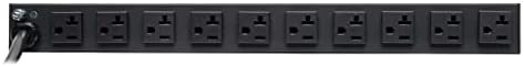 Tripp Lite 12-Outlet Rackmount PDU Isobar Surge Protector Power Strip, 20A, 3840 Joules, 15ft Cord with 5-20P Plug, 1U Rack-Mount, Lifetime Manufacturer's Warranty & $25,000 Insurance (IBAR12-20ULTRA)