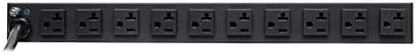Tripp Lite 12-Outlet Rackmount PDU Isobar Surge Protector Power Strip, 20A, 3840 Joules, 15ft Cord with 5-20P Plug, 1U Rack-Mount, Lifetime Manufacturer's Warranty & $25,000 Insurance (IBAR12-20ULTRA)