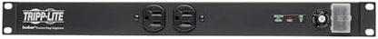 Tripp Lite 12-Outlet Rackmount PDU Isobar Surge Protector Power Strip, 20A, 3840 Joules, 15ft Cord with 5-20P Plug, 1U Rack-Mount, Lifetime Manufacturer's Warranty & $25,000 Insurance (IBAR12-20ULTRA)