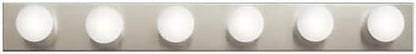 Kichler 6-Light Bathroom Vanity Light, Brushed Nickel