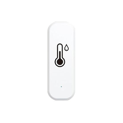 Zigbee Temperature and Humidity Sensor, Wireless Thermometer for Home Automation, Remote Monitoring, Compatible with Hub/Gateway Devices with Zigbee Hub Built-in