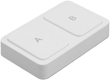 Jiawu Wireless Smart Scene Switch for Smart Home Automation Compact Design 2 Way Control Switch for Tuya Hub Durable Material