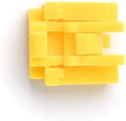 RJ45 Port Lock - Pack of 100 (Yellow)
