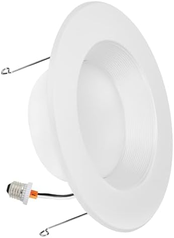 Maxxima 5" & 6" Retrofit Recessed LED Downlight, 1300 Lumens, 5CCT, 12 Pack