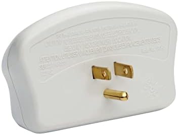 Tripp Lite 3 Outlet Portable Surge Protector Power Strip, Direct Plug in, $5,000 Insurance (SK3-0), Apple, Grey (Pack of 2)