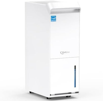 Vellgoo 2500 Sq.Ft Dehumidifier, 34 Pint Smart Humidity Control, Drain Hose