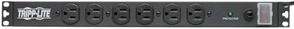 Tripp Lite 14-Outlet Rack Mount Surge Protector Power Strip PDU, 15A, 120V, 3000 Joules, 15ft Cord with 5-15P Plug, 1U Horizontal Rack Mount, Lifetime Manufacturer's Warranty (DRS-1215)