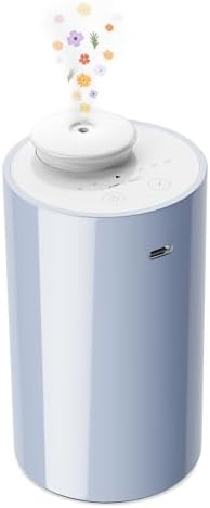 Airversa AN6 Waterless Diffuser for Essential Oil for Home, Room, Blue
