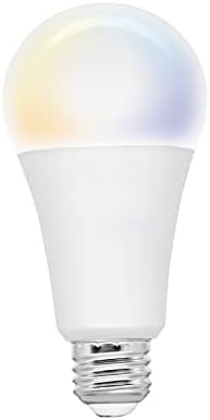 Sylvania WiFi LED Smart A21 Light Bulb, 14.5W Efficient, Tunable White, 2700K - 6500K, for Alexa/Google Assistant/Siri Shortcuts, Energy Star, Frosted - 1 Pack (75805)