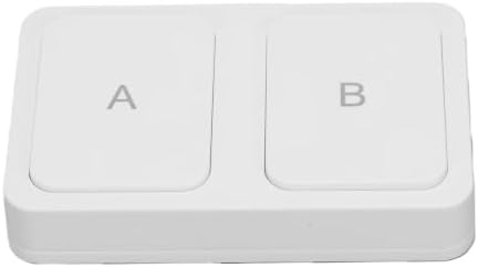 Jiawu Wireless Smart Scene Switch for Smart Home Automation Compact Design 2 Way Control Switch for Tuya Hub Durable Material