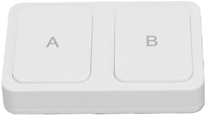Jiawu Wireless Smart Scene Switch for Smart Home Automation Compact Design 2 Way Control Switch for Tuya Hub Durable Material