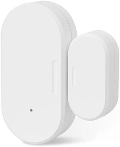 Zigbee Door Window Sensor, Mini Wireless Contact Sensor, Home Automation, Requires Hub, Compatible with Home Assistant, SmartThings, Aeotec, Homey, Hubitat or Echo Devices with Zigbee Hub