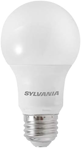 Sylvania A19 LED Light Bulb, 9W, 60W Equivalent, 13 Year, Dimmable, 800 Lumens, 3500K, Bright White - 2 Pack (71185)