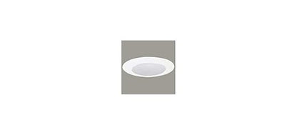 HALO 70PS Recessed Light Trim with Frosted Albalite Lens, White, 6 in.