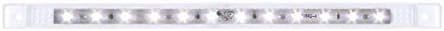 GG Grand General 75966 White/Clear Light Bar (10-1/8" Ultra Thin 12 LED Interior)