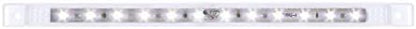 GG Grand General 75966 White/Clear Light Bar (10-1/8" Ultra Thin 12 LED Interior)