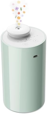 Airversa AN6 Waterless Diffuser for Essential Oil for Home, Room, Green
