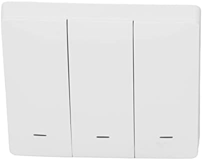 for Remote App Power Control of Home Appliances Including Lights Fans and Air Conditioners - 3 Button Smart Switch, Compact Electrical Power Controller with 3V Rated Voltage and