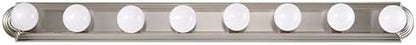 Nuvo 60/303, 8-Light Vanity Light, Brushed Nickel, 48-Inch, Bathroom Light