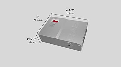 RAB WFRL6R139FA120WB Edge-Lit Wafer CCT Field Adjustable, 2700/3000/3500/4000/5000K All-in-one, No Housing Required (Baffle, 6")