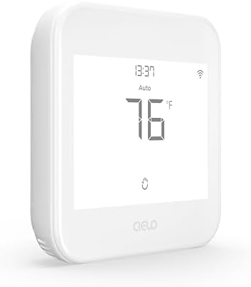 Cielo Smart Thermostat Eco for Central HVAC, Energy Star Certified (White)