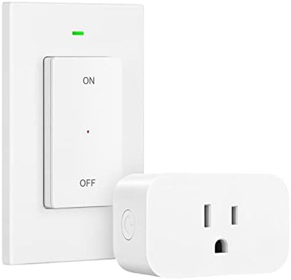 DEWENWILS Remote Control Outlet Pulg, 100FT Range, 15A/1875W