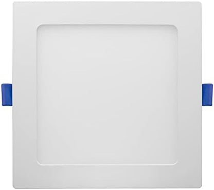 Maxxima 6" Ultra-Thin Recessed LED Square Downlight 1000 Lumens, 5 CCT