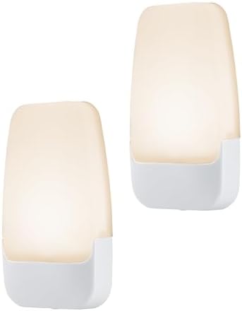 Energizer Night Lights Plug into Wall, 2-Pack, LED Plug in Nightlight