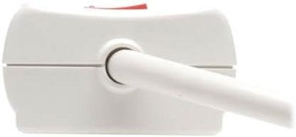 Tripp Lite 7 Outlet Surge Protector Power Strip, 12ft Long Cord, Right-Angle Plug, Fax/Modem Protection, RJ11, $50,000 Insurance (SUPER6TEL12)