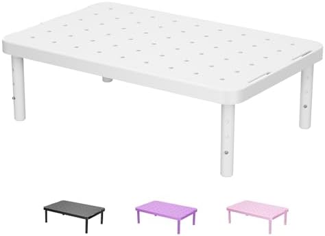WALI Computer Monitor Stand for Desk, Adjustable Laptop Riser, up to 44 lbs