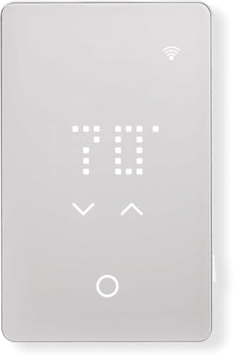 LED Smart Heated Floor Thermostat - WiFi & Touchscreen - 120/240v - Programmable with Voice Control - UWG5-4999 with GFCI & Flooring Sensor