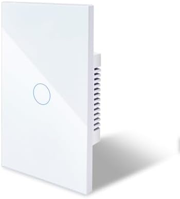 iPazzPort Matter Smart Touch Light Switch, 1-Gang Single Pole