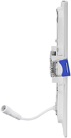 Maxxima 6" Ultra-Thin Recessed LED Square Downlight 1000 Lumens, 5 CCT
