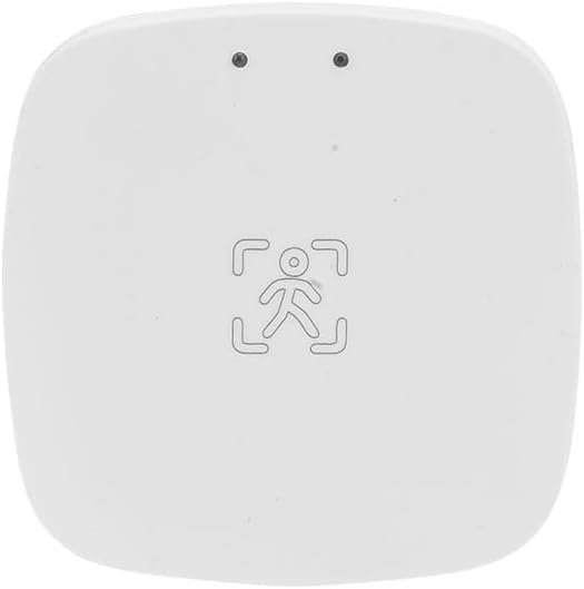 Presence Sensor, WenzhiIoT Smart Motion Sensor WiFi 24 GHz Radar MmWave Presence Sensor Movement Body Motion Detection with Luminance/Distance Tuya Smart Life Home
