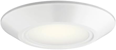 Kichler Horizon III 6.4" LED Flush Mount Light, White