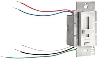 Kichler 60W LED Driver and Dimmer Power Supply in White, 24V Low Voltage Lighting Transformer, 6DD24V060WH, (2" W x 4" H x 2" L)