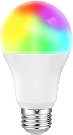 Zigbee RGBCW &CCT E27 Smart Bulb Compatible with Alexa,Google Assistant,SmartThings,ZigBee Hub Required 9W.