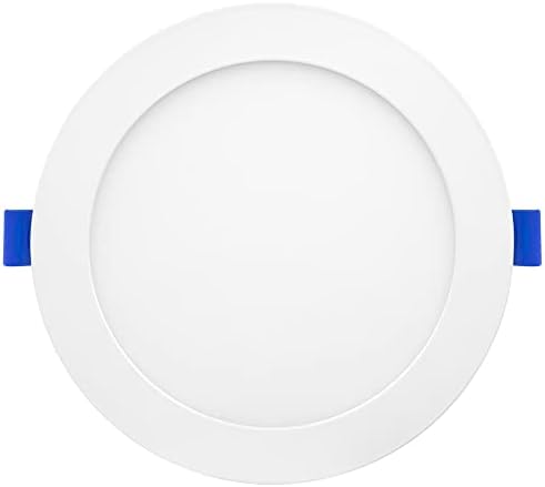 Maxxima 6 in. 5 CCT Ultra-Thin Recessed LED Downlight 1050 Lumens, Color Selectable 2700K-5000K (2700K/3000K/3500K/4000K/5000K), Canless, IC Rated, Slim, Dimmable, Junction Box Included (Pack of 6)