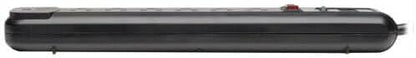 Tripp Lite 7 Outlet (6 Right Angle 1 Transformer) Surge Protector Power Strip, 6ft Cord, Tel/Modem, & $50K Insurance (TLP76RBTEL), Black