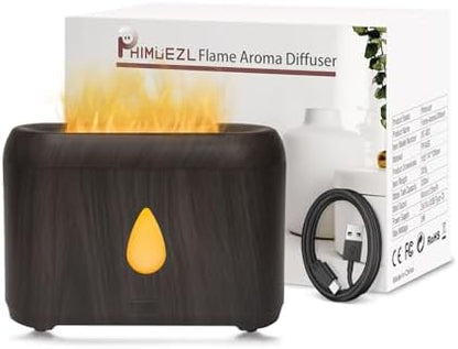 Flame Diffuser for Essential Oils, 200ml Small Oil Diffuser